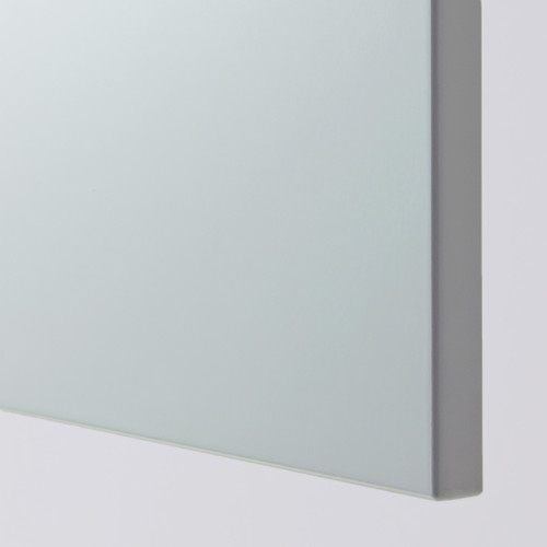 METOD Wall cabinet, white/Veddinge grey, 60x40 cm