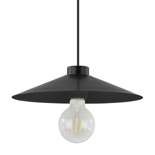 GoodHome Pendant Lamp Zanbar E27, black