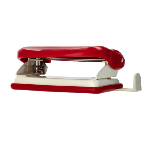 2-Hole Punch 5.5mm, plastic, 1pc, dark red