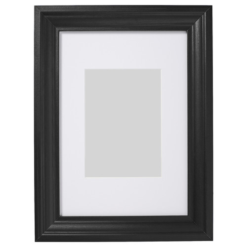 EDSBRUK Frame, black stained, 21x30 cm