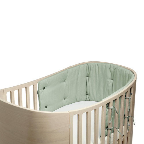 LEANDER Bumper for CLASSIC™ Baby Cot, sage green