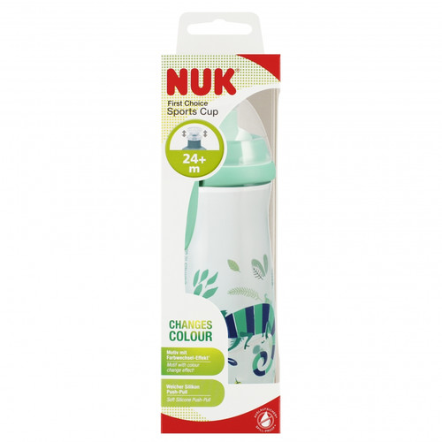 NUK First Choice Sports Cup 450ml 24m+, green