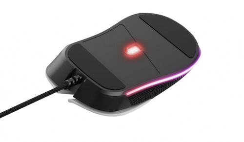 Trust Optical Wired Gaming Mouse GXT 922W YBAR RGB, white/black