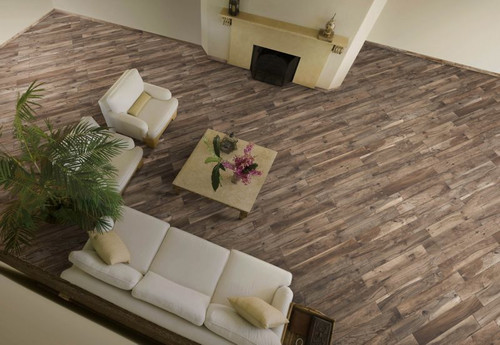 Gres Tile Soft 15 x 100 cm, nut, 1.23 m2