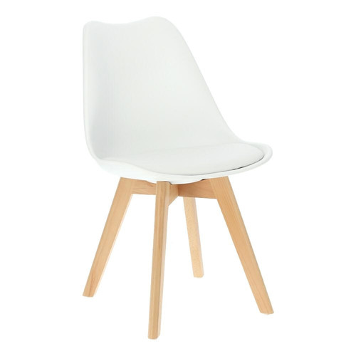 Dining Chair Norden Cross PP, white