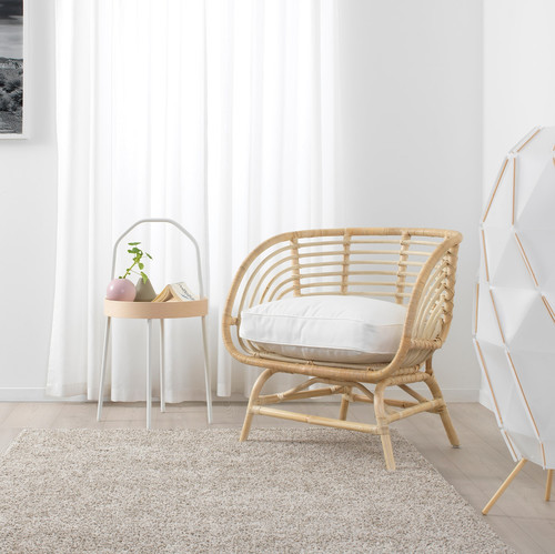 BUSKBO Armchair, rattan