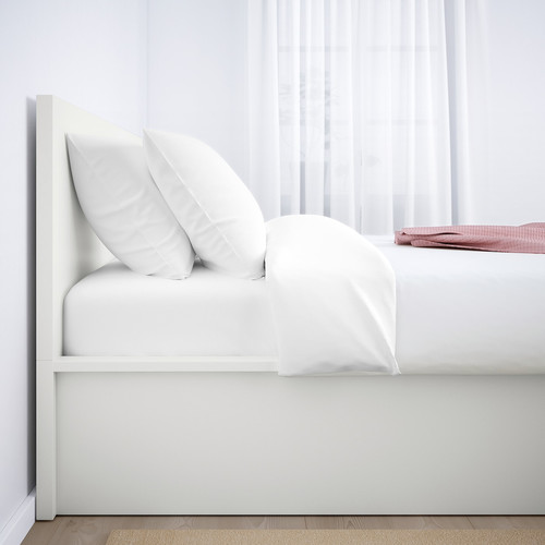 MALM Ottoman bed, white, 140x200 cm