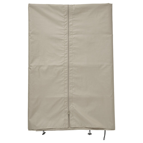 HIMMELSÖ Curtain for gazebo, grey-beige