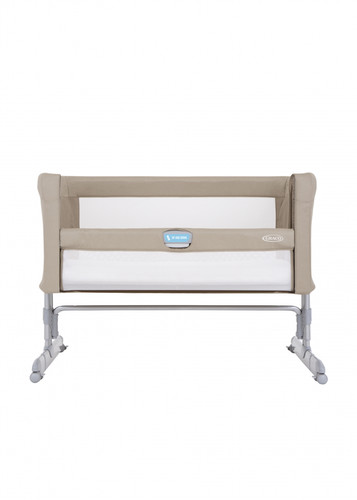 Graco Sweet2Sleep™ Bedside Crib 0-6m/0-9kg, oatmeal