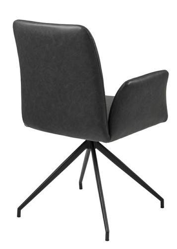 Conference Office Chair Naya, black leather