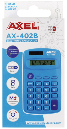 Axel Calculator AX-402B