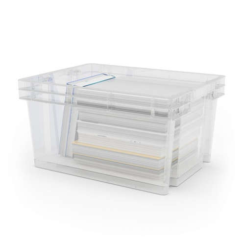 Storage Box Form Xago 15l, transparent