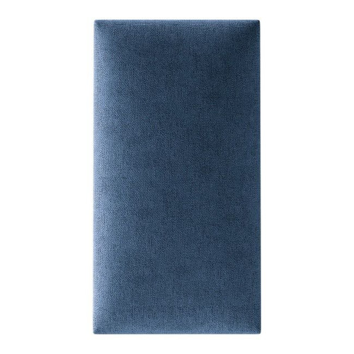 Upholstered Wall Panel Rectangle Stegu Mollis 30x15cm, navy blue