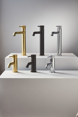 GoodHome Basin Mixer Tap Ovens, gold