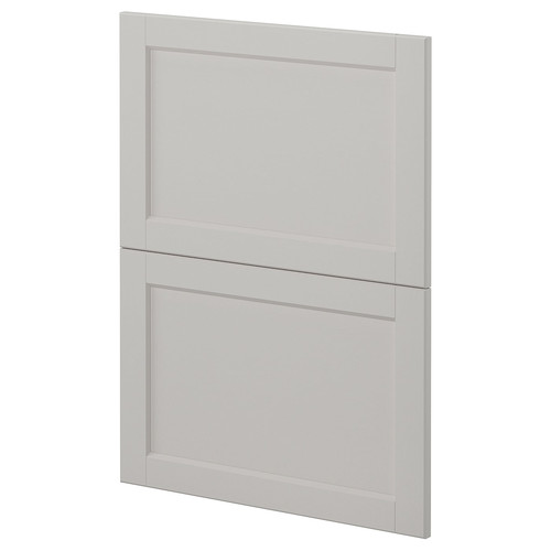 METOD 2 fronts for dishwasher, Lerhyttan light grey, 60 cm