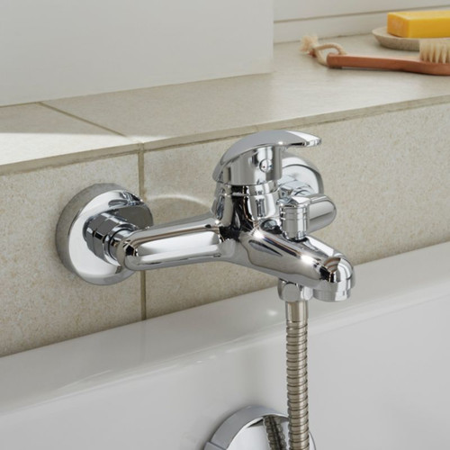 GoodHome Bath Tap Eidar, chrome