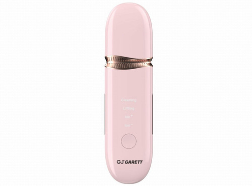 Garett Beauty Sonic Scrub Cavitation Peeling Device, pink