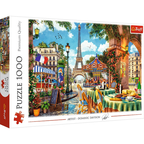 Trefl Jigsaw Puzzle Morning in the Paris 1000pcs 12+