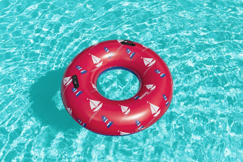 Bestway Inflatable Swim Ring 1.19m, red, 12+