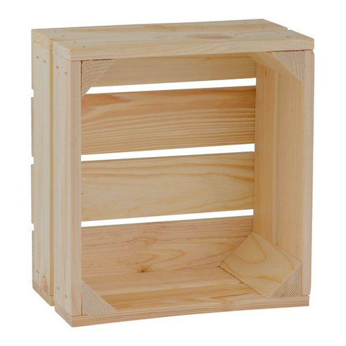 Decorative Wooden Box 27 x 25 x 14 cm