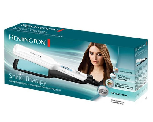 Remington Shine Therapy Wide Plate Straightener S8550