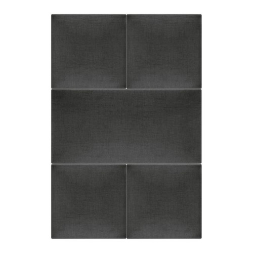 Upholstered Wall Panel Stegu Mollis Square 30x30cm, graphite