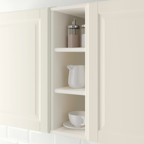 TORNVIKEN Open cabinet, off-white, 20x37x60 cm