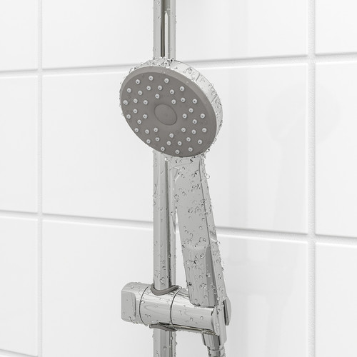 VALLAMOSSE Single-spray handshower, chrome-plated