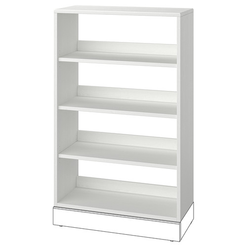 HAVSTA Shelving unit, white, 81x35x123 cm