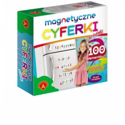 Magnetic Numbers Digits 100pcs 3+