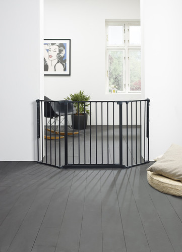 Baby Dan Safety Gate Flex M 90 - 146 cm, black