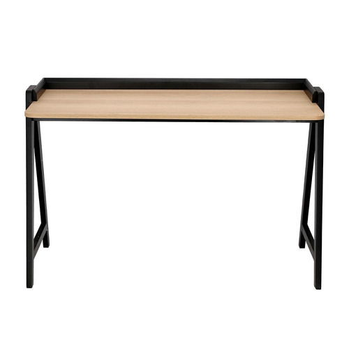 Desk Malmo, natural, black