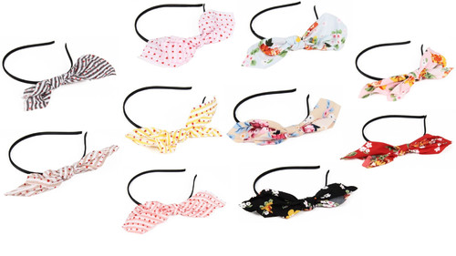 Hairband, assorted colours, 1pc