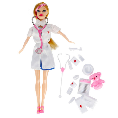 Baonier Doctor Doll 29cm Playset 3+