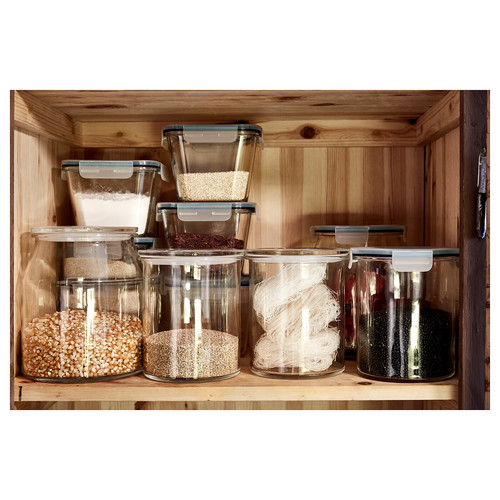 IKEA 365+ Jar with lid, glass, 1.7 l