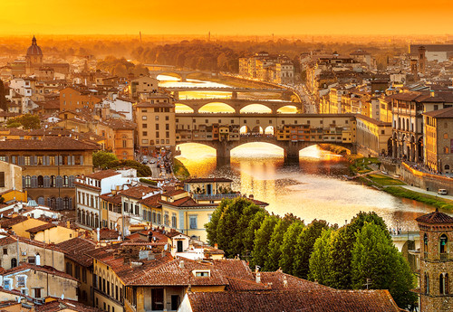 Castorland Jigsaw Puzzle Bridges of Florence 1000pcs