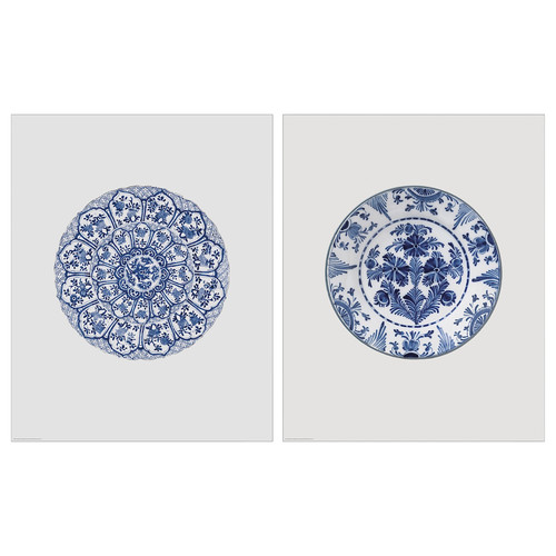 BILD Poster, decorative dish, 40x50 cm, 2 pack