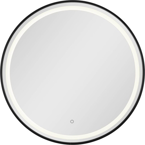 Dubiel Vitrum Round Mirror Moon with LED Lighting 70 cm