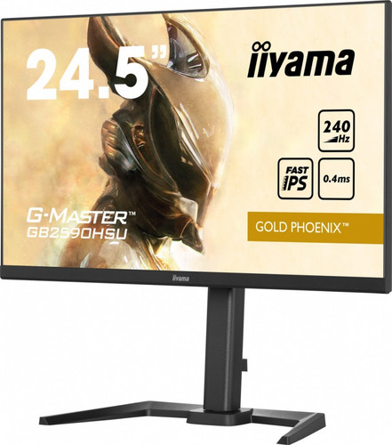 IIyama 24.5" Monitor GB2590HSU-B5 0.4ms IPS DP HDMI 240Hz F.Sync HDR400