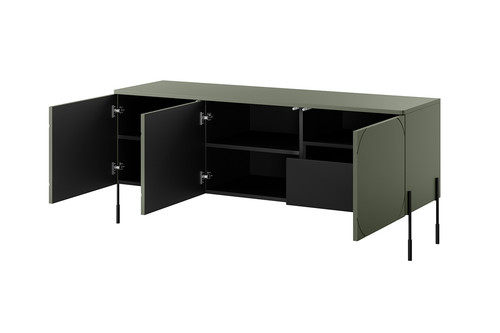 TV Cabinet with Drawer Sonatia 150, olive