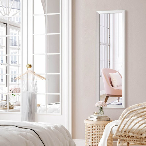 Rectangular Mirror Paris, 47x147 cm, white