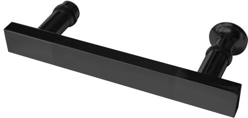 Shower Cabin Handle Armazi 145 mm, black inox