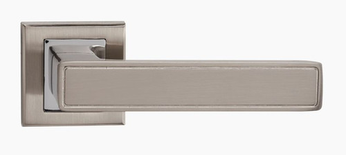 Door Handle Schaffner Clara, nickel/satin/chrome