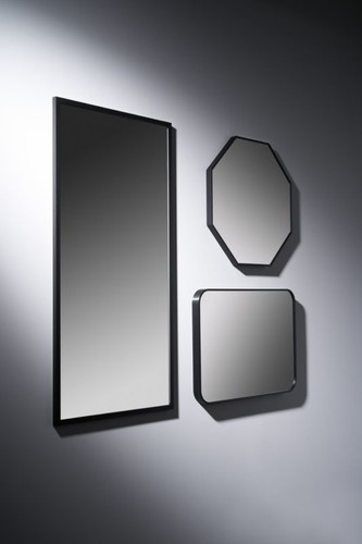 Mirror Loft 120 x 60 cm, black frame