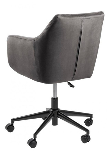 Swivel Desk Chair Nora VIC, grey