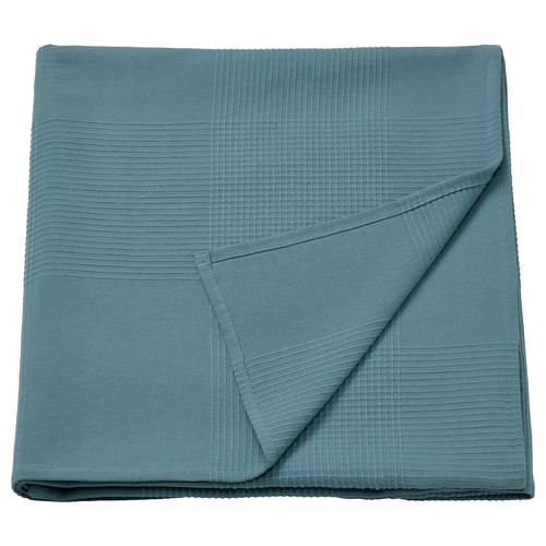 INDIRA Bedspread, light blue, 230x250 cm