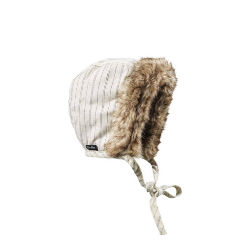 Elodie Details Winter Bonnet - Pinstripe 1-2 years