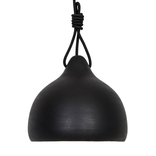 GoodHome Pendant Lamp Aulavik E27, black