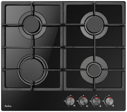 Amica Glass Gas Hob PGCA6100ApB