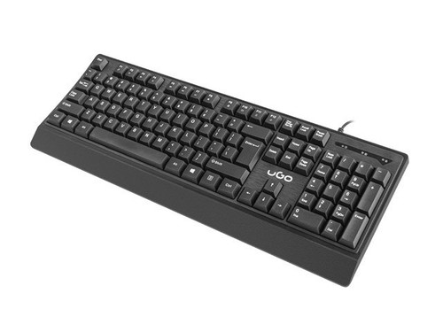 uGo Wired Keyboard Askja K200, black